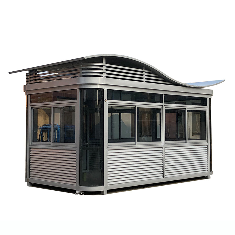 Cabina de seguridad Cabina de seguridad Fábrica móvil al aire libre Sala de servicio Sala de guardia Puerta comunitaria Fabricante de cabinas de Shanghai