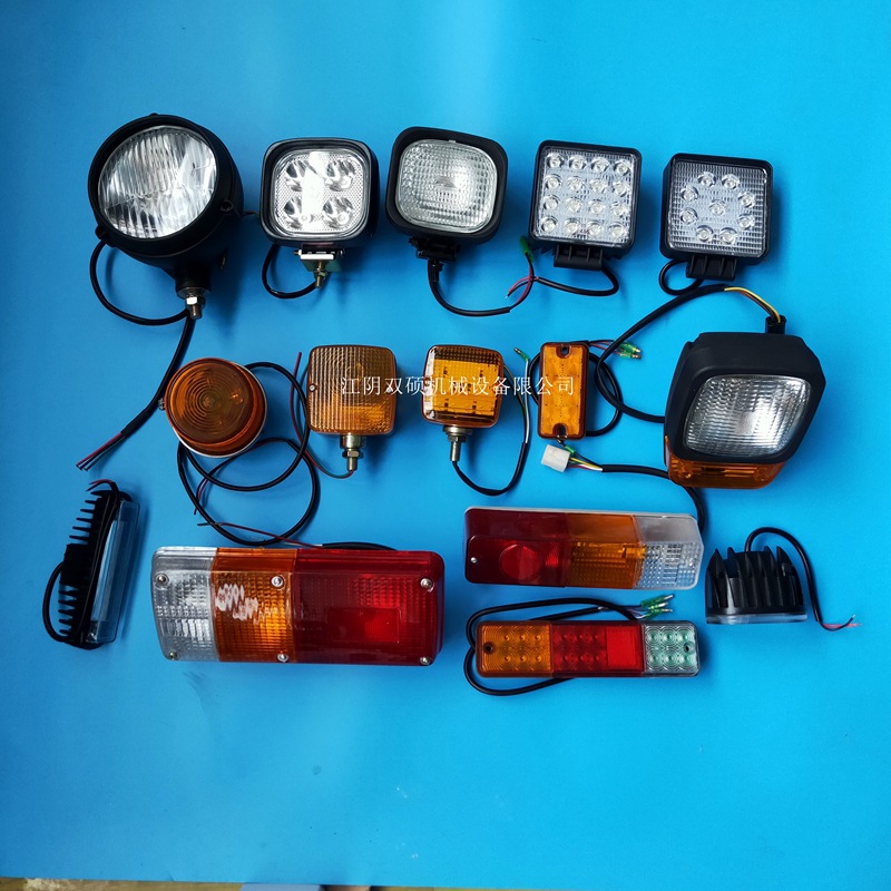 合力杭叉台励福龙工叉车3-5-7吨后尾灯转向灯前大灯357T吨报警灯