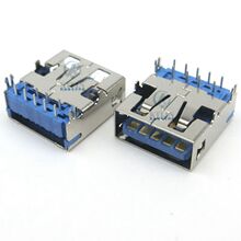 USB 3.0 AF���ϲ��_ ĸ�� H=5.72 ���w13.7 �{ɫ ���_��� ȫ��ʽ