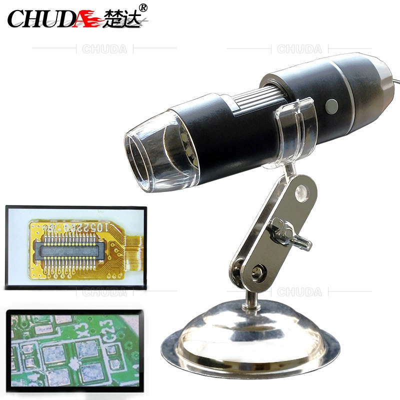 Завод Chuda промышленный электронный мобильный телефон обслуживание сварочная плата см. mycelium 1600 раз USB цифровой микроскоп
