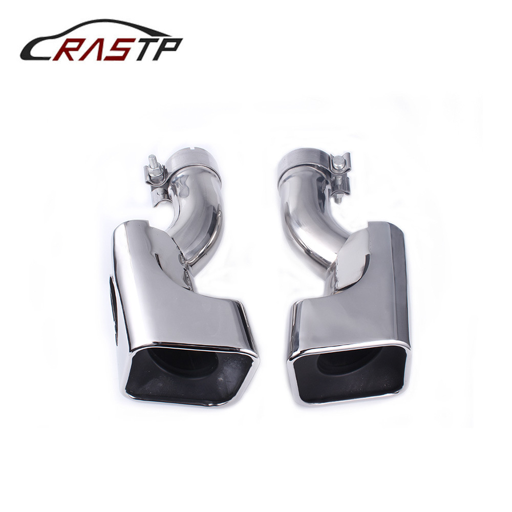 Suitable For12-13 Land Rover Range Rover Sport Diesel Modified Square Mouth Stainless Steel Square Tail Throat Exhaust Pipe