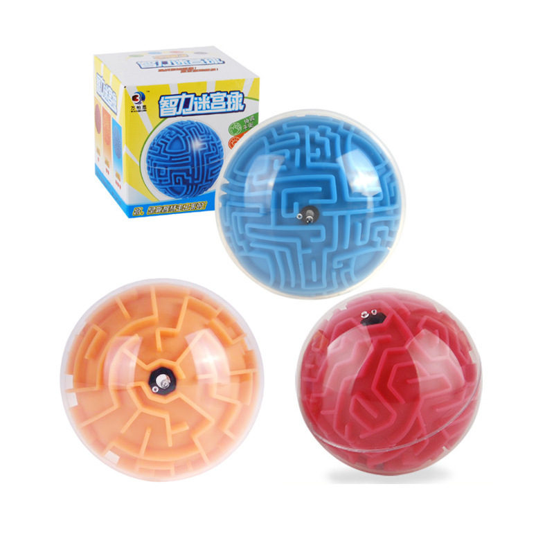 创意儿童益智圆形闯关万博思3D走珠魔幻迷宫球 立体迷宫减压桌游