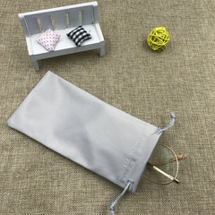 供應眼鏡布袋 灰色針一配套眼鏡布 眼鏡袋 可做LOGO 獨立包裝