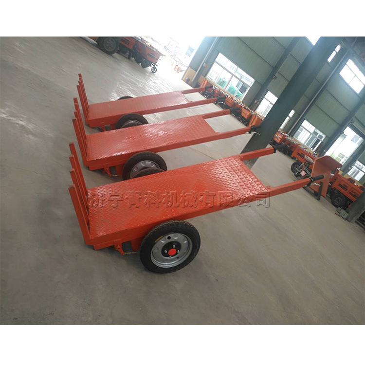 厂家一件代发手推平板车 混凝土砖块运输车 窑厂出窑用电动干坯车