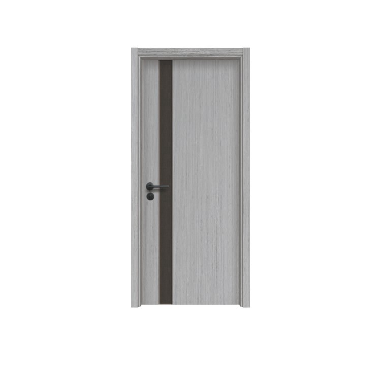 Fábrica 2022 Nueva puerta de cristal de carbono de roble a prueba de humedad impermeable cero traje de habitación interior puerta de madera puerta del hotel