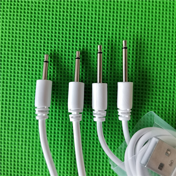 Supply of USB to 2.5 Single-Pin Audio Charging Cables with Exposed Pins in Lengths Such as 10, 14, 16, Etc., Can Be Produced Upon Request