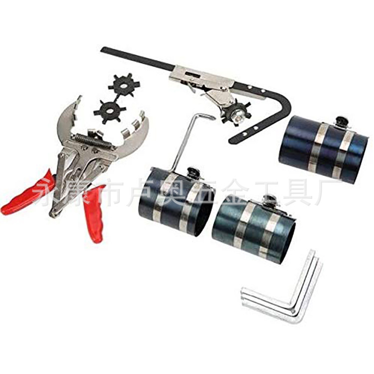 Anillo de pistón del coche compresor herramienta de instalación de anillo de pistón multifuncional pinza de anillo de pistón de reparación de automóviles Auto Protección