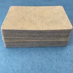 Hole Punching Breathable Ginger Patch 8*12 S-Shaped Half Cut Neck Shoulder Waist Leg Hot Knot Original Point Ginger Patch Empty Patch