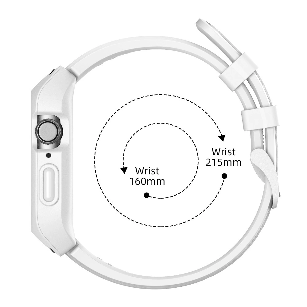 Apple, силиконовый защитный чехол раздельный для watch, стропа