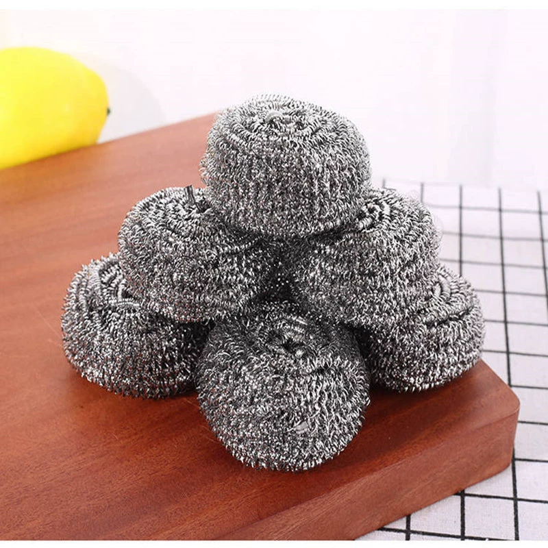 20 г шарик из стальной проволоки шарик для чистки нержавеющей стали Бытовая Кухонная мойка шарик из стальной проволоки щетка из стальной шерсти горшок шарик из железной проволоки