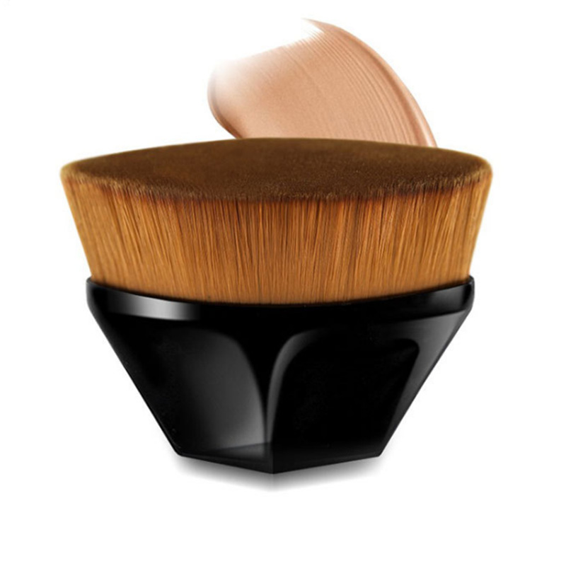 No. 55 cepillo de Fundación mágica sin costuras cepillo de maquillaje portátil Fundación BB crema cepillo de maquillaje herramientas de belleza ventas directas de fábrica