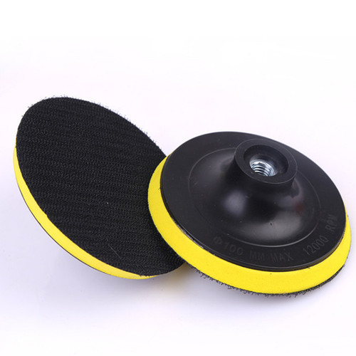 4-inch debossed abrasive disc suction cup water grinding disc tray self-adhesive disc 100/125/180 wholesale
