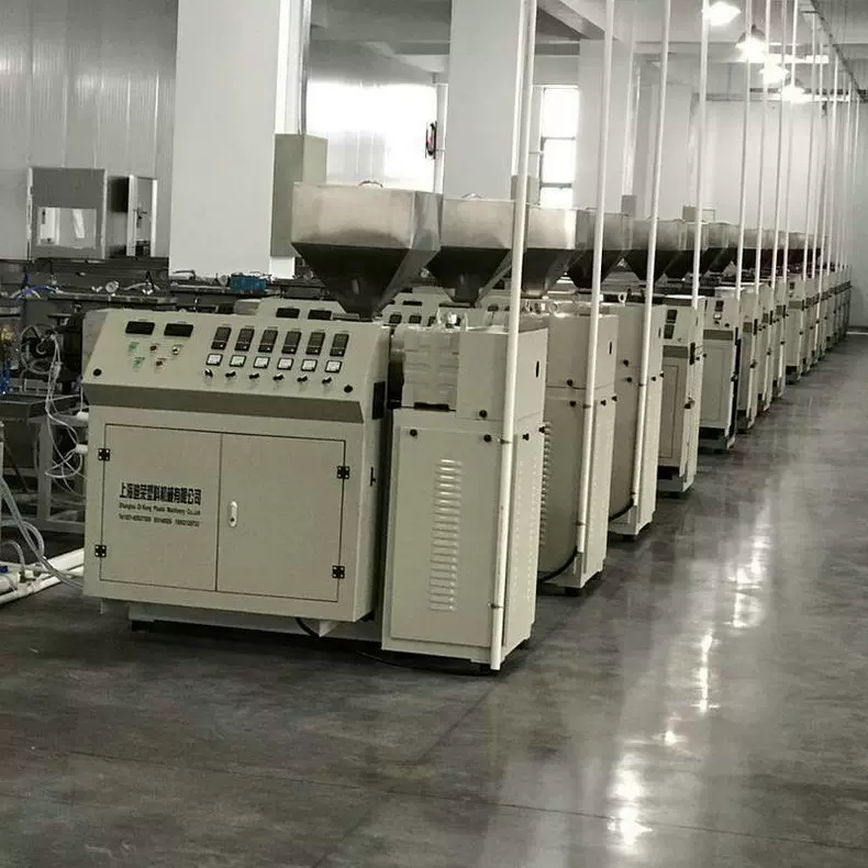 迪荣供应25单螺杆挤出机 塑料管材色标机标线机 实验室小型挤出