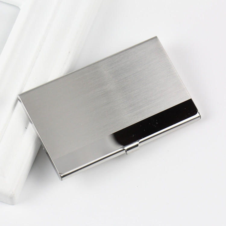 Spot supply stainless steel business card case business gift gift gift custom laser LOGO Spot supply stainless steel business card case business gift gift gift custom laser LOGO