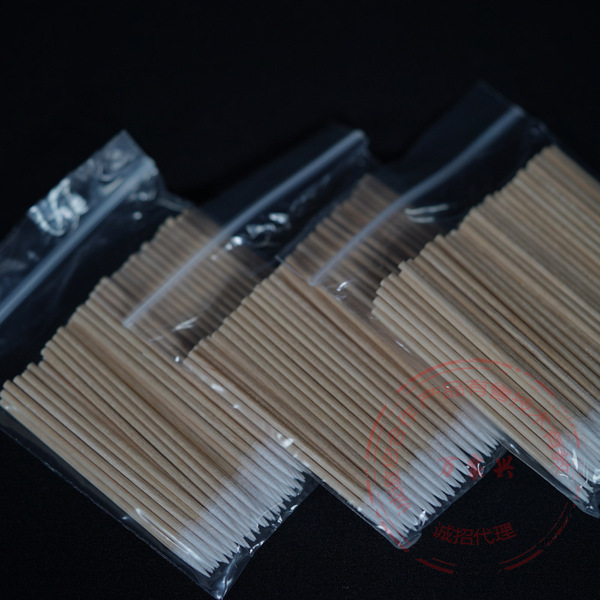 Disposable cotton swabs