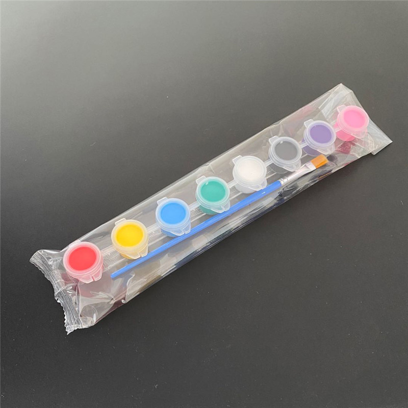 Embalaje de 3ml 8 colores más un bolígrafo de fila