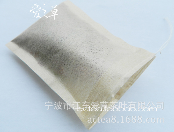 木桨纸质本色过滤袋 泡茶袋 拉线袋 6*8cm