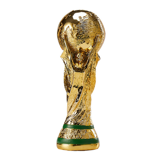  Football World Cup Trophy Model Hercules Cup Resin Crafts Ornament Football Match Trophy