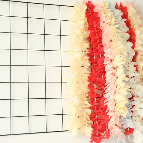 Orchid String Decoration Manufacturer Wedding and Celebration Supplier Artificial Flowers Fake Plants Greenery Wholesale Craftsmanship INS Style Cross-border MW29900