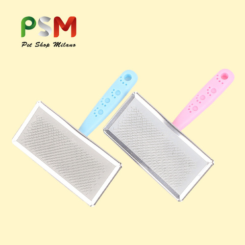 Wholesale pet brush, rake comb, grooming and cleaning, dog and cat brush, stainless steel hair removal needle comb, pet supplies