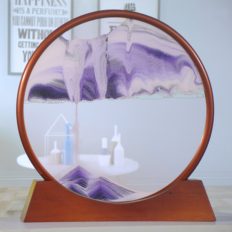 대형 마호가니 흑백 퍼플