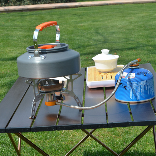 Outdoor portable aluminum alloy kettle camping fishing self-driving coffee pot mini teapot kettle 1.6L
