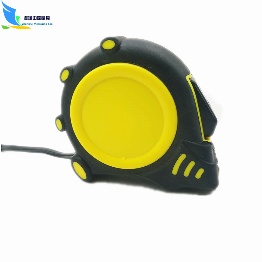 厂家生产销售7.5m25mm*25ft高档包胶出口欧美钢卷尺英制尺子