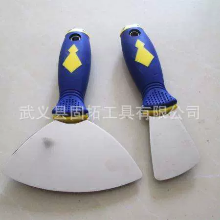 不锈钢软包塞刀油灰刀抹泥刀软包施工工具大小号不锈钢铲刀腻子