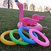 Ecological inflatable rings PVC, Amazon, increased thickness, flamingo