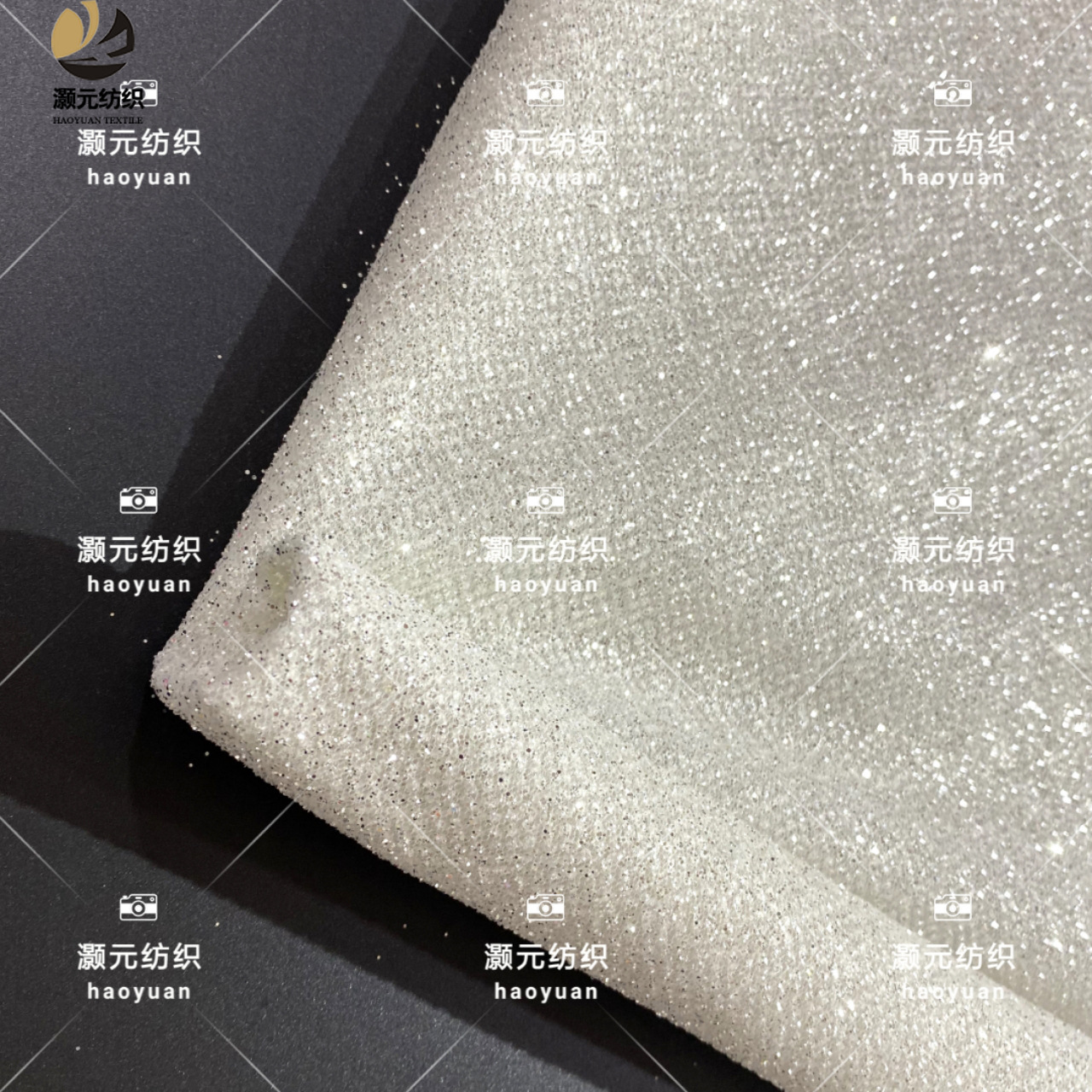 Inventario completo secreto láser de plata esterlina dorado sequinilla malla tela de vestido de boda tela de moda de mujer