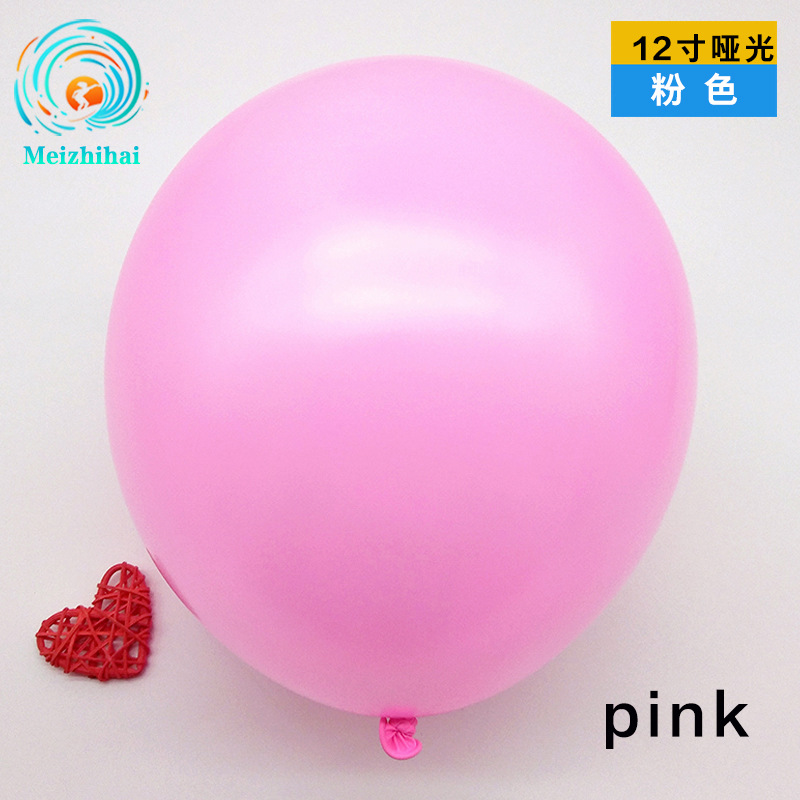 Set de Globos Mate de 12 Pulgadas, Gruesos, Personalizados para Cumpleaños Infantiles, Decoración de Bodas y Arreglos de Globos Coloridos