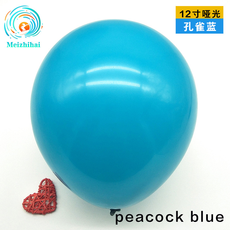 Set de Globos Mate de 12 Pulgadas, Gruesos, Personalizados para Cumpleaños Infantiles, Decoración de Bodas y Arreglos de Globos Coloridos