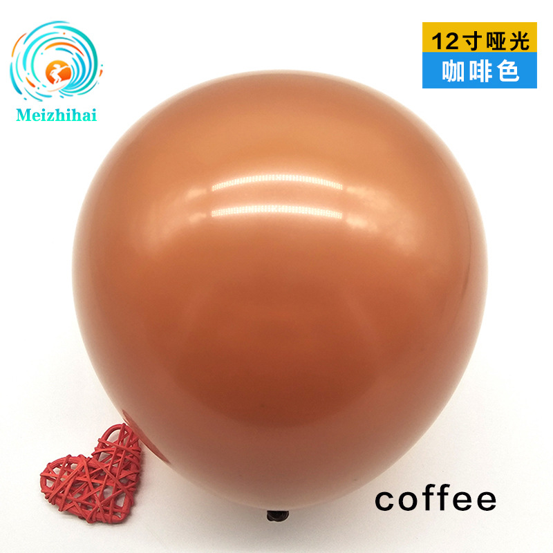 Set de Globos Mate de 12 Pulgadas, Gruesos, Personalizados para Cumpleaños Infantiles, Decoración de Bodas y Arreglos de Globos Coloridos