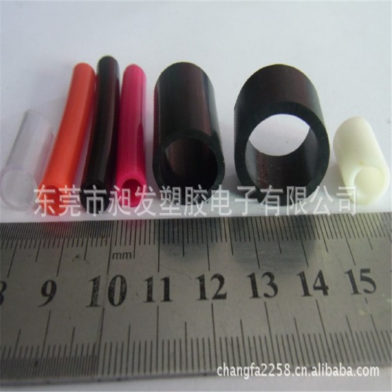 夹子pvc管  彩色保护套管  夹子套管