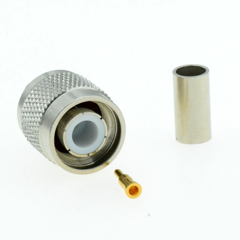 Wholesale RF coaxial connector TNC-J-3 crimp type internal screw internal needle interface TNC GPS antenna connector