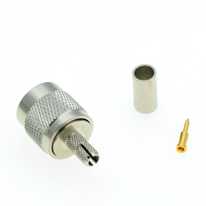 Wholesale RF coaxial connector TNC-J-3 crimp type internal screw internal needle interface TNC GPS antenna connector
