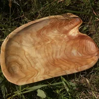 Глупая модная сладкая миска из дерева с длинной квадратной формой для воды и фруктов Декоративная гостиная, коробка для сухофруктов, резьба по корням, ретро фруктовый диск