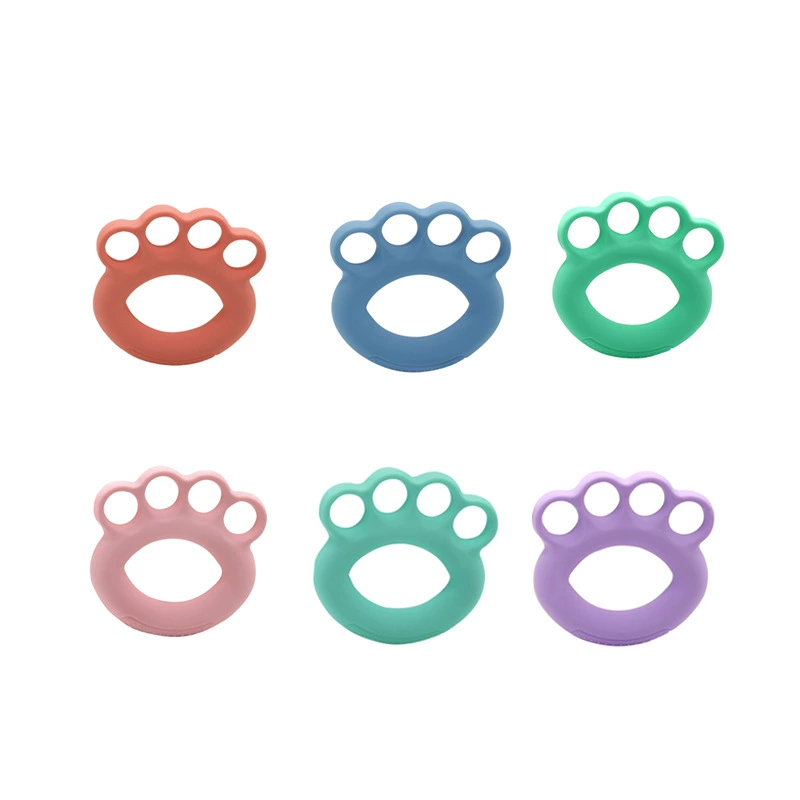 Silicizer training hand silicone finger flexible refiner strength training device training hand force grip circle