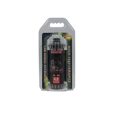 Car audio capacitor 4F power amplifier voltage regulator large capacitor capacitor factory (Other Car Video)