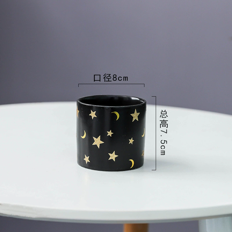 Brand realistic storage system, flowerpot, aromatherapy, ceramic candle