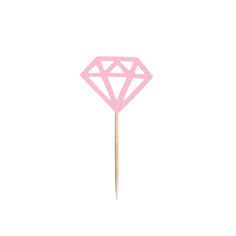 Boda fiesta de cumpleaños decoración compromiso propuesta arreglo diamante Rosa oro plata brillo Tarjeta de papel inserción