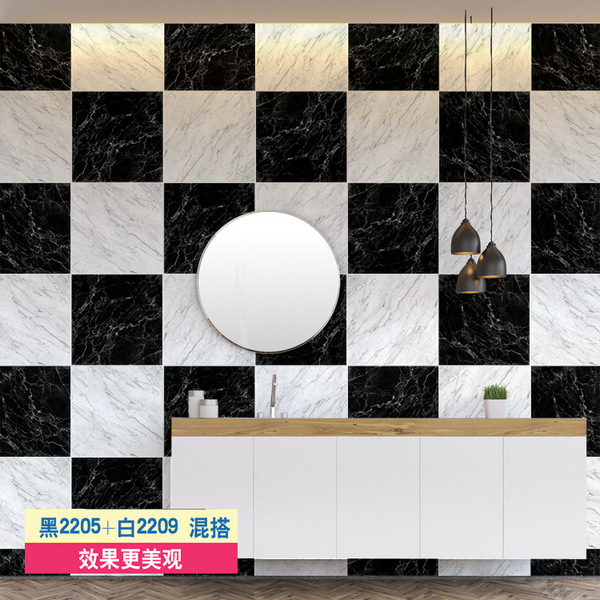realistic waterproof mosaic PVC on wall