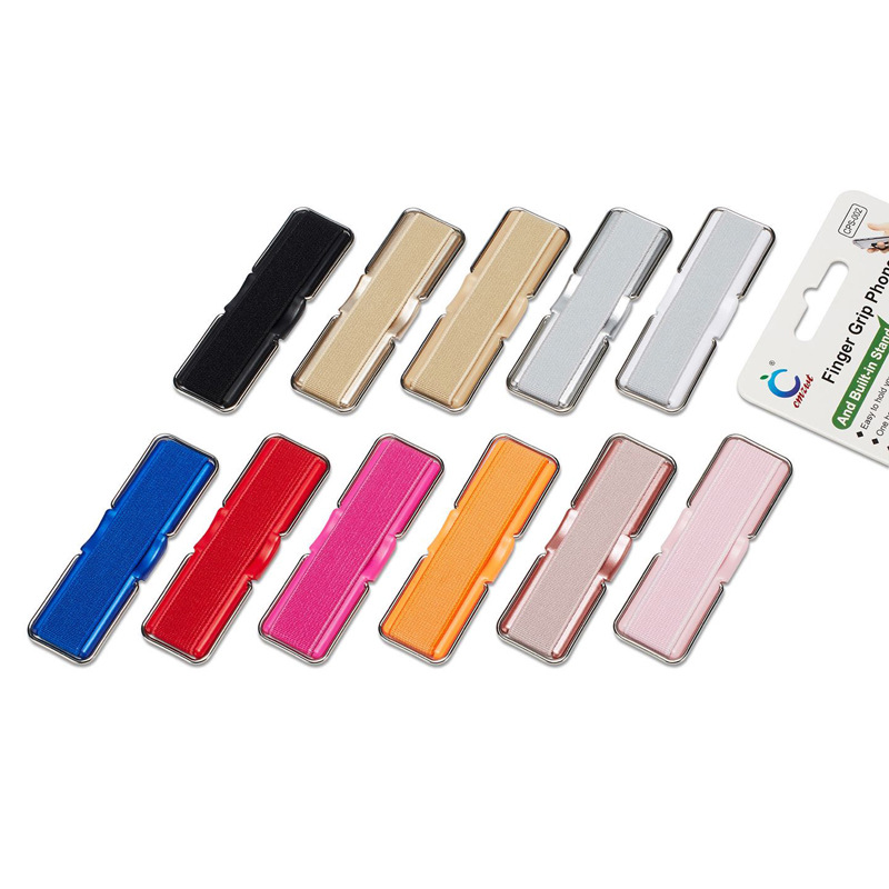 创意手机支架迷你懒人超薄多功能背贴便携手机绑带防滑支架批发