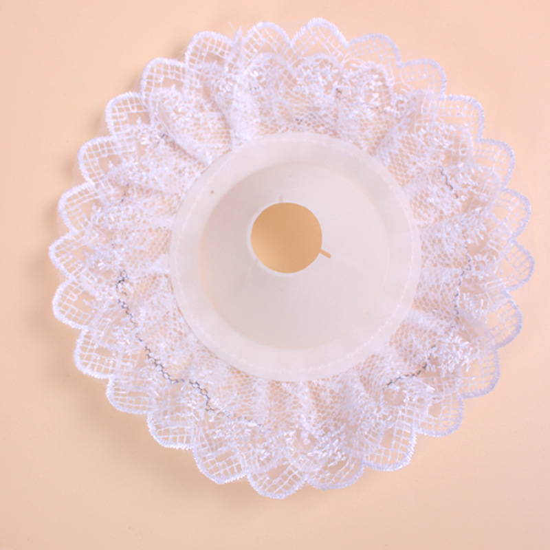 Flores de barro con conchas de encaje de la novia mano flores de bodas material de decoración al por mayor spot