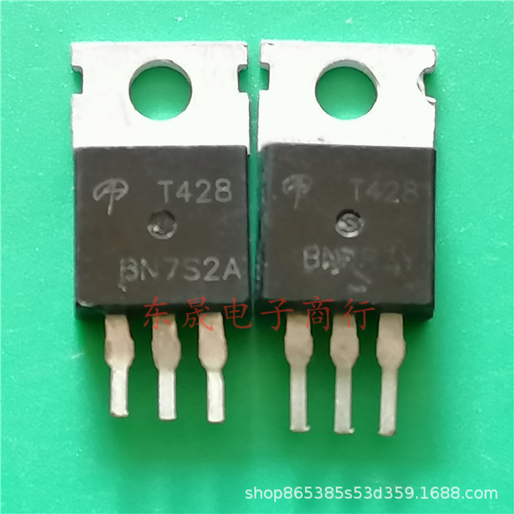 AOT428拆机三极管MOS场效应 T428电动车控制器逆变器适用 80A75V
