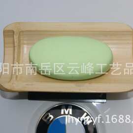 日式肥皂托架，竹制肥皂盒子 竹筒竹片生产制造