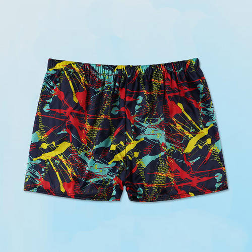 Adult men's swimming trunks, comfortable boxers, plus size, quick-drying swimming equipment, men's swimsuits and trunks