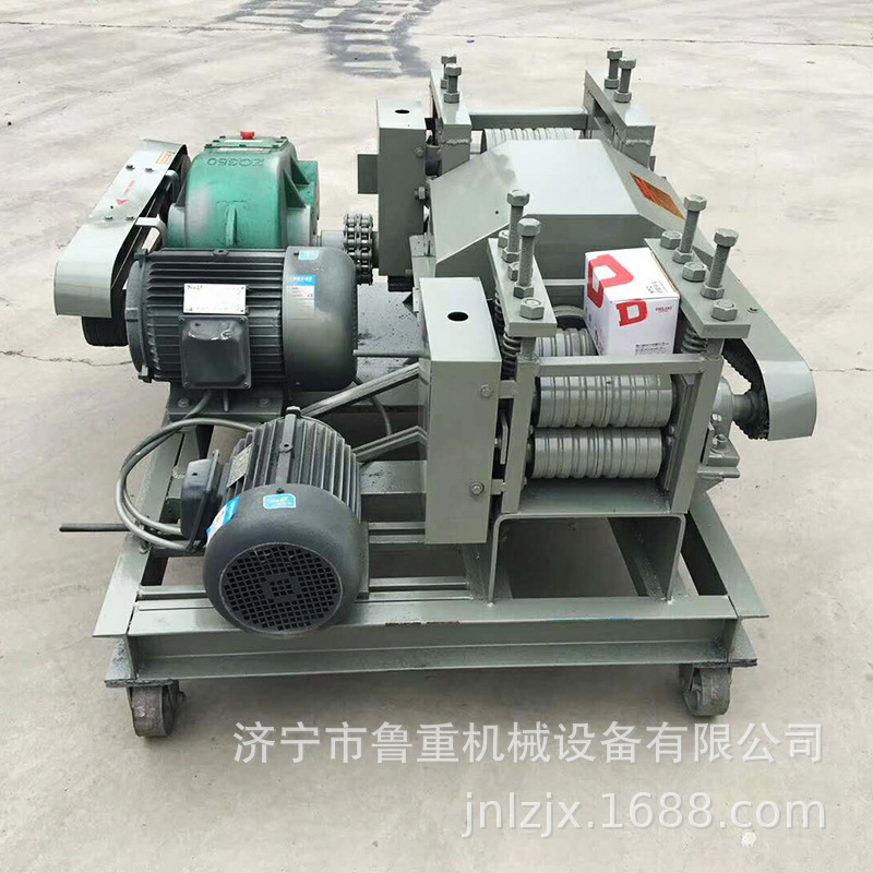 生产5-12废旧钢筋调直机 废旧钢筋再次利用调直机双电机效率高