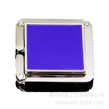 正方形外折叠挂包钩空坯 方形贴片挂包器 挂包扣 贴纸滴胶挂包器