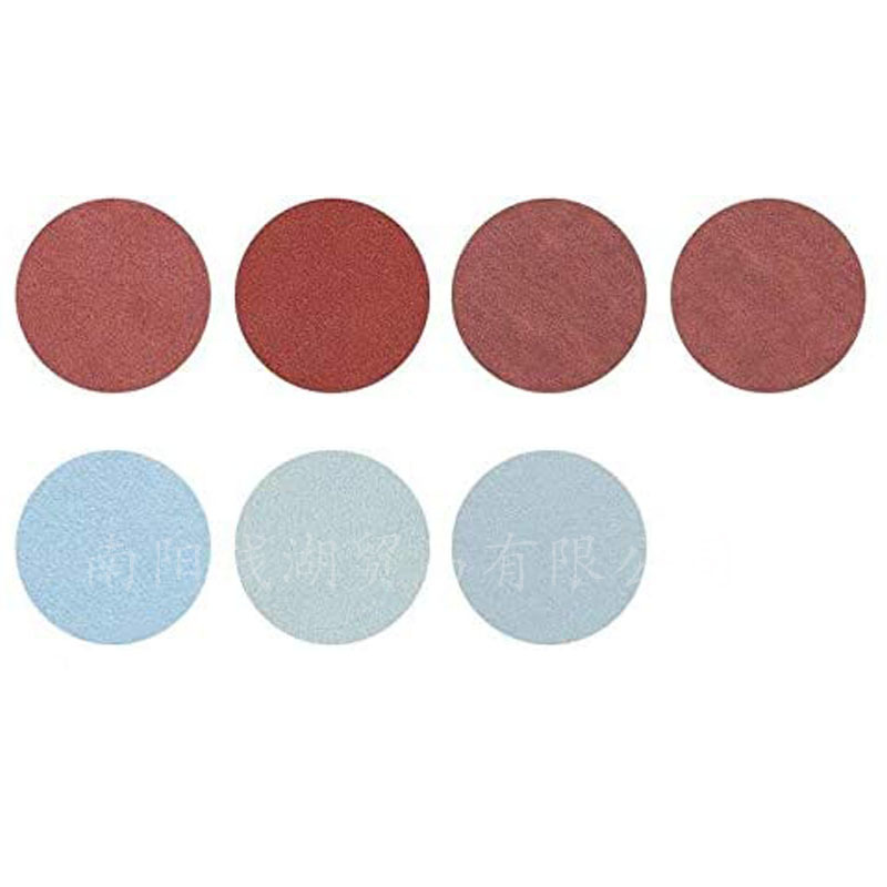 125mm5寸圆盘植绒无孔自粘砂纸  抛光打磨拉绒片 背绒砂皮磨片